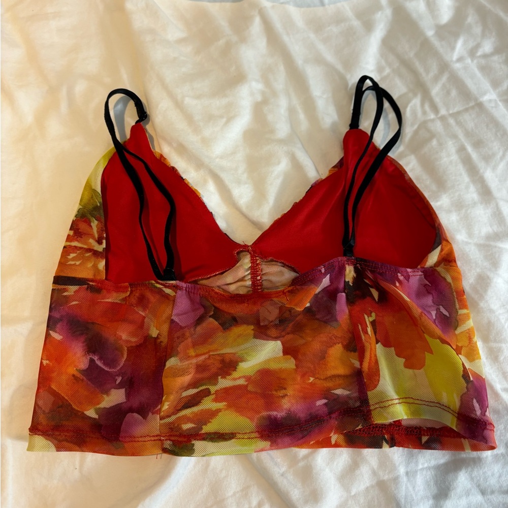 Multi-Colored Mesh Tank - Picture 2 of 4